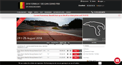 Desktop Screenshot of belgium-grand-prix.com